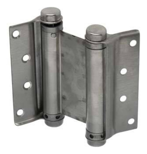 Bisagra Doble Accion Vaiven Acero Inox 5 Unidad