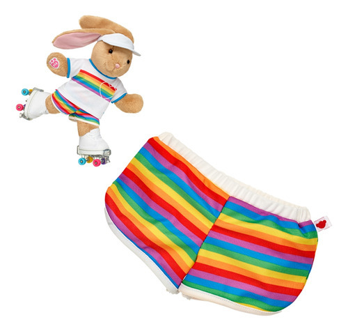 Short Blancos Arcoiris Build-a-bear