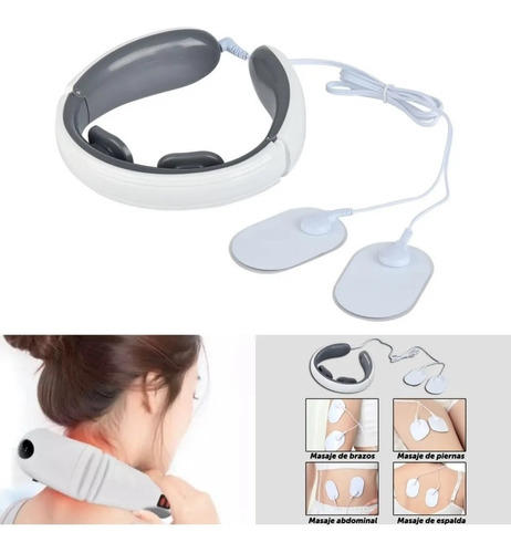 Masajeador Eléctrico Cuello Espalda Hombros Cervical