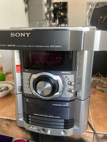 Minicomponente Sony Gnx-660 Usado Gris Con Azul 380 W (Usado)