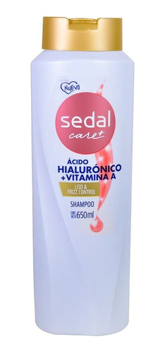 Sedal Shampoo Hialurónico + Vitamina A 650 Ml 