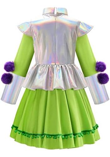 Disfraz De Extraterrestre Relibeauty Para Niñas Disfraz De H