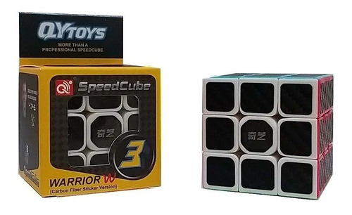 Cubo Rubik Qiyi Warrior W Carbon Fiber Speed 3x3 Original