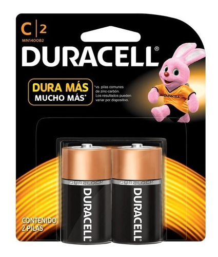 Duracell 8841 Pila Duracell C X2