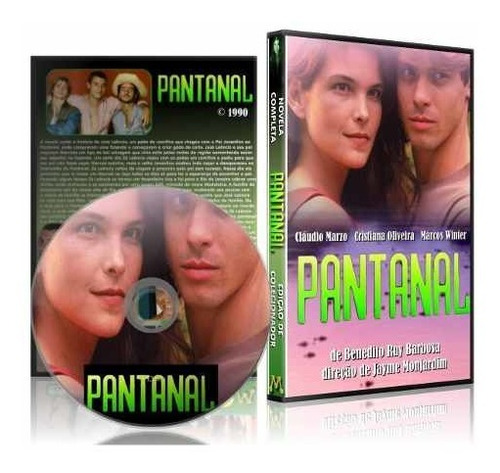 Novela Pantanal Completa 49 Dvds Lindo Box!