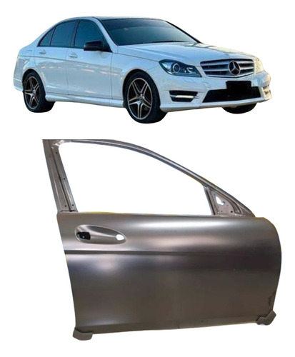 Porta Mercedes C180 C200 2008 2009 10 2011 12 13 A2047206000