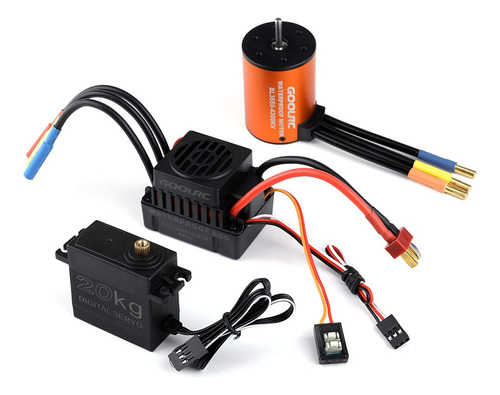 Goolrc 3650 4300kv Motor 60 Sin Escobillas Esc 20kg