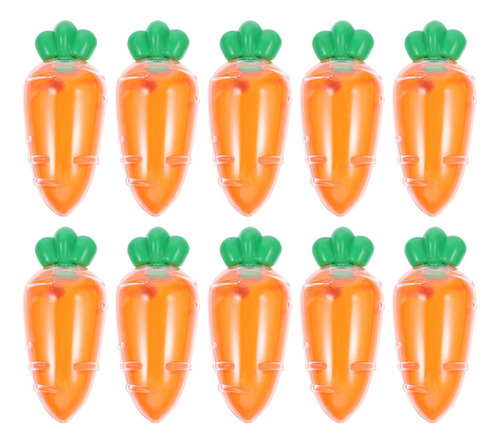 Huevos De Zanahoria, 10 Cajas De Caramelos Rellenables Con F