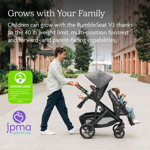 Uppababy Rumbleeat V3 Second Inferior Compatible V2