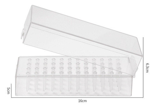3 Caja De Taladro De Uñas Soporte Práctico Para 48 Hoyos
