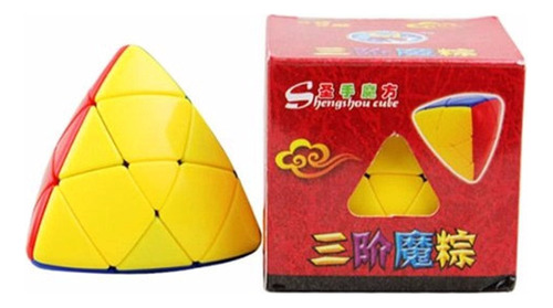Shengshou Pyraminx Mastermorphix 3x3 + Base #pc Color De La Estructura Stickerless