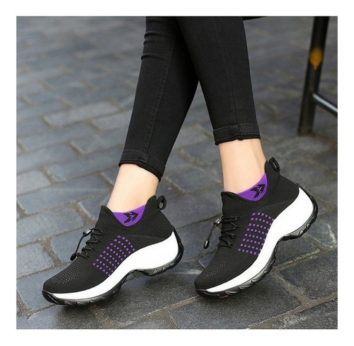 8 Calcetines Zapatos Zapatillas De Punto Con Mosca