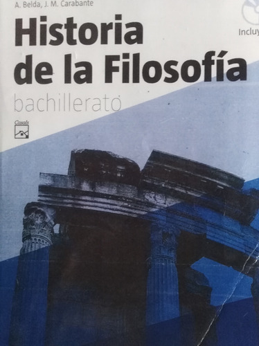 Historia De La Filosofía Editorial Casals Edición 2009