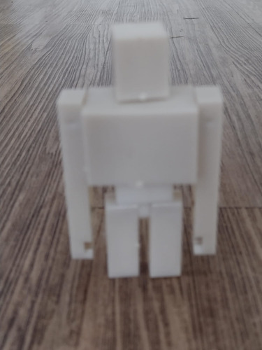 Boneco Blocos De Montar Articulado Golem Minecraft 10cm (Usado)
