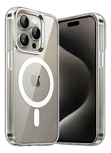 Capinha Case Magnética Magsafe Transp. Para iPhone 15 Plus