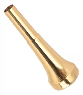 accesorios para instrumentos musicales herramienta de repuesto de trompeta de latón galvanizado dorado Boquilla de trompeta 7C 