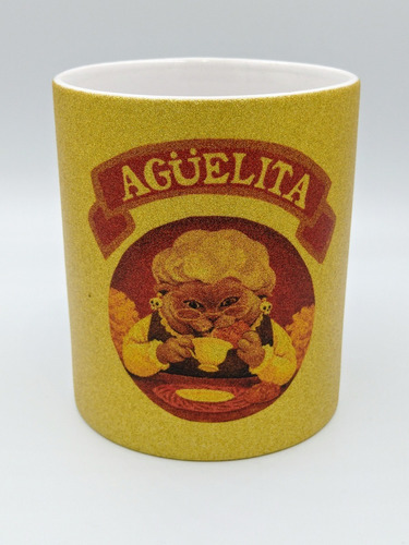 Taza Chocolate Abuelita Dorada