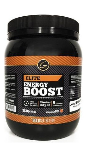 Suplemento Gold Nutrition Elite Energy Boost 1lb Oferta