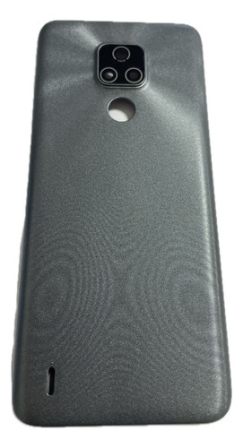 Tapa Trasera Para Motorola Moto E7 Gris