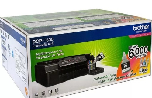 Multifuncional Brother Dcp T300 Sistema Tinta Continua