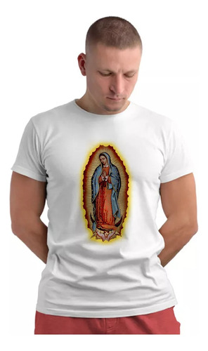 Camiseta Virgencita Maria Logo Virgen Playera Caballero M27