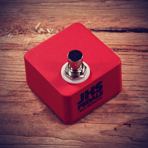 Pedal Jhs Red Remote Conmutador Latching Para Pedales Jhs Color Rojo
