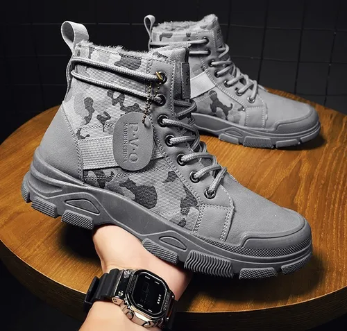 Botas 2025 militares grises