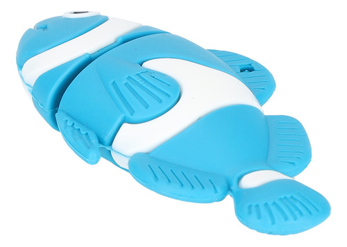 Imagen 6 de 10 de Usb Stick Cartoon U Disk Azul Pez Payaso Apariencia Alta