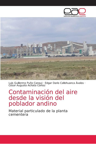 Libro: Contaminación Del Aire Desde Visión Del Poblador A