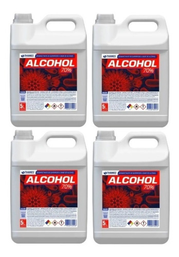 Imagen 1 de 1 de Al 70 5l Con Mercadoenvíos Caja 4 Unidades