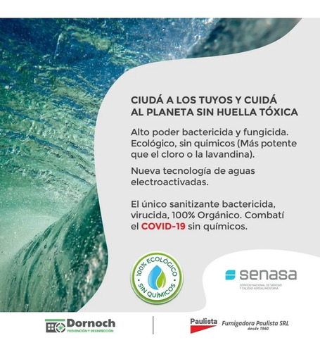 Desinfectante No Tóxico Y Ecológico Desecol