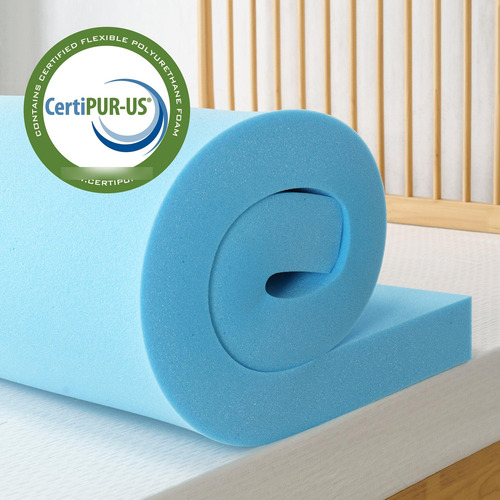 Cubrecolchón Viscoelástico De Gel Refrescante 5 Cm Tamaño