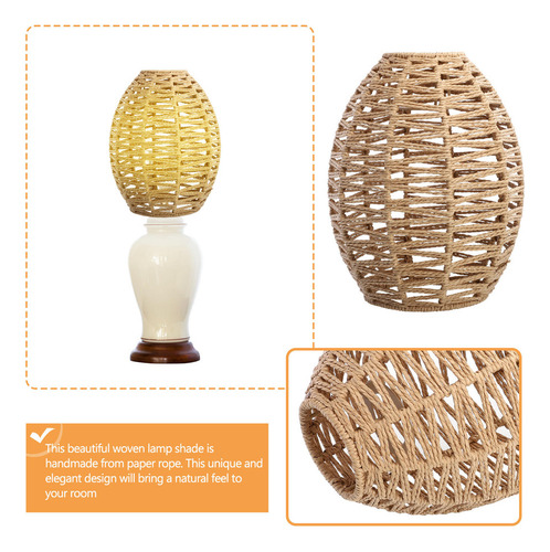 Mz Lámpara De Pie Lamp Shade Woven Lampshade