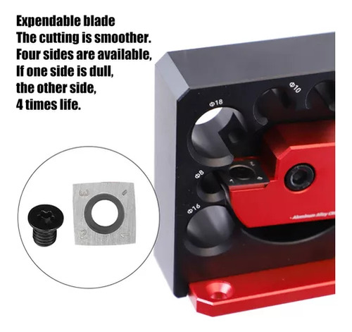Plantilla Ajustable Para Hacer Tacos De 8 Mm A 20 Mm Co T