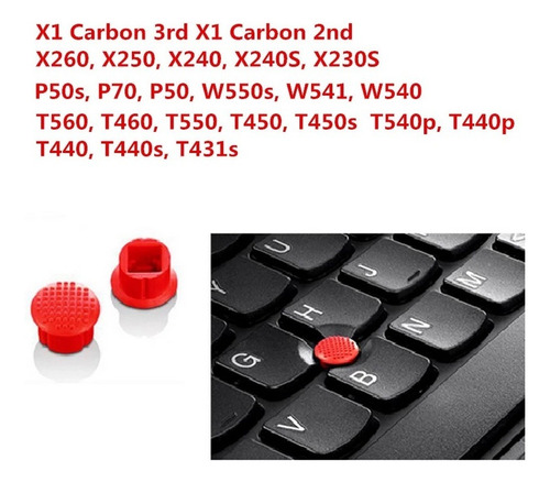 Cobertor Trackpoint Notebook Lenovo X280 T480s E580 Carbono
