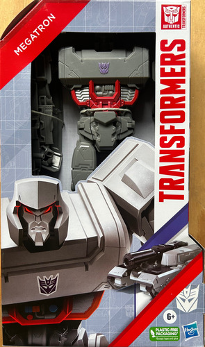 Juguete Transformers Megatron Titan Authentics 6 Pasos