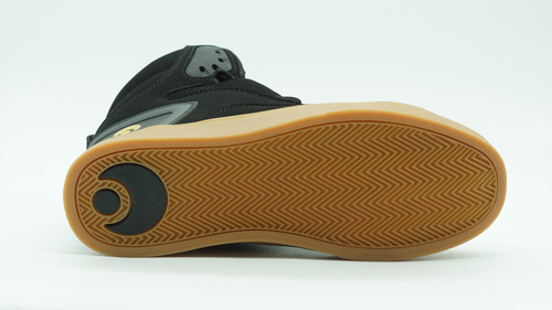 Tenis Osiris Rize Ultra Balck Gold Gum
