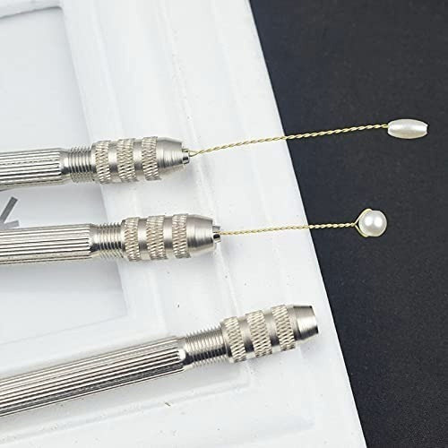 / Taladro Manual Miniatura Joyeria Modelismo Brocas 11