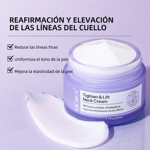 Fa Crema Reafirmante For El Cuello, Crema For Tensar Y 3pcs