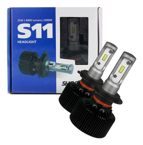 Kit Ultra Led S11 Shocklight Led 6000k 8000 Lumens H1