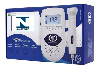 Doppler Fetal Pré Natal Monitor De Sons Coração Do Bebê Lcd