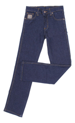 Calça Infantil Masculina Original Fit Azul Dock's 33030