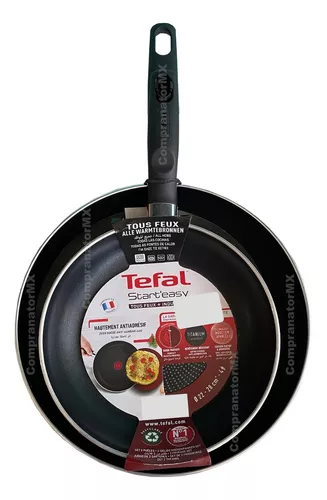Comprar Tefal START'EASY Sartén antiadherente de inducción de titanio (24~32cm)  Apto para lavavajillas sin PFOA negro