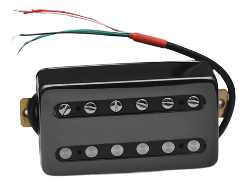 Pastilla De Puente De Doble Bobina 15k Para Guitarras Negro