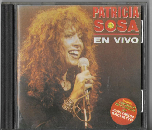 Patricia Sosa Cd En Vivo Cd Original 1991