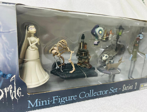 Corpse Bride Set. Mini Figura De Coleccionista Tim Burton's