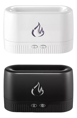 Difusor De Aromas Humidificador Efecto Flama Esencias Aceite