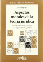 Comprar Libro Aspectos Morales De La Teoria Juridica De Lyons David
