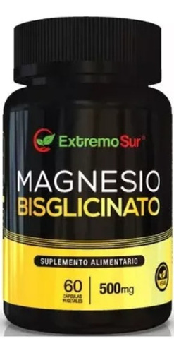 Bisglicinato De Magnesio 60 Caps 500mg