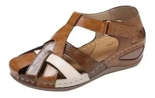 Sandalias Ortopédicas, Zapatos Retro Femeninos